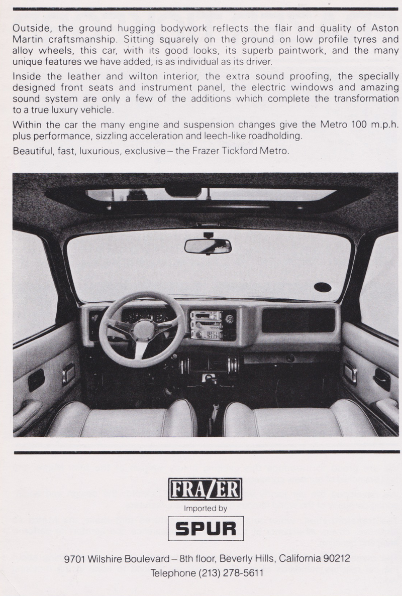 Illustration for article titled This Flyer For An Odd Little Car Uses One Of The Most Unsettling Performance Analogies Ever